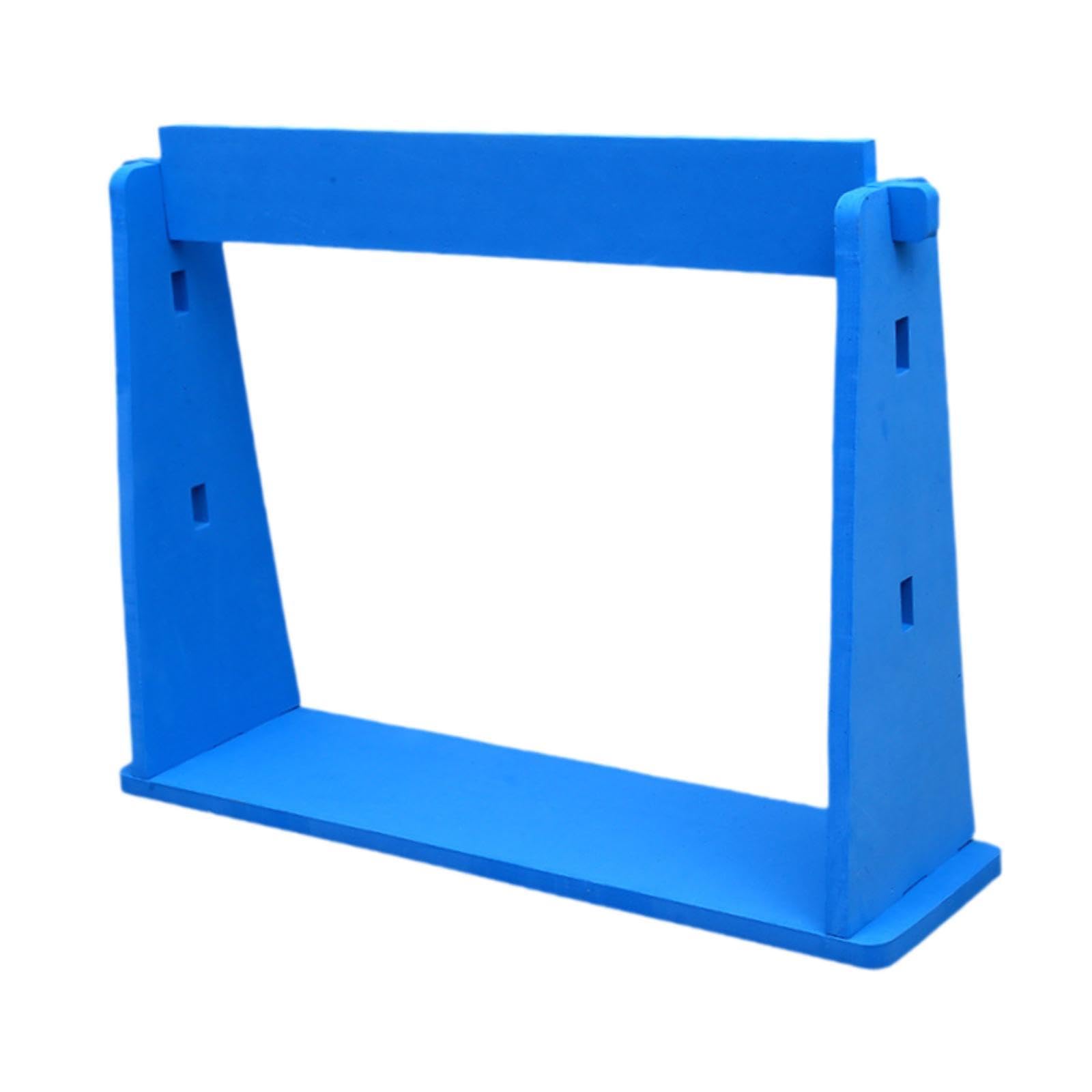 Menolana Agility Hurdle Adjustable Height Speed and Agility Training Equipment for Games Basketball Obstacle Courses Coaching Athletic, Blue