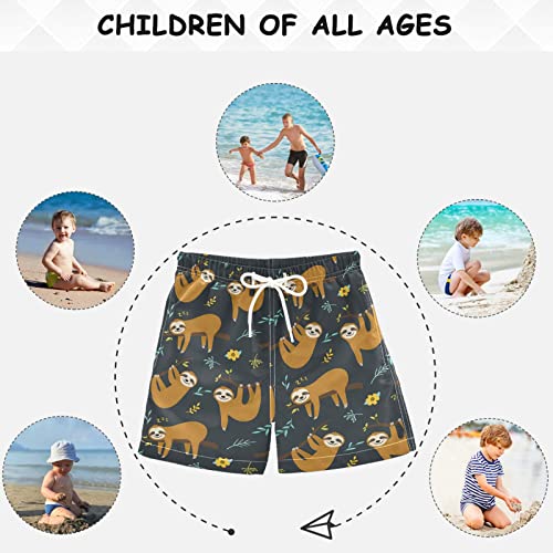 visesunny Boys Surfing Board Shorts Quick Dry Boys Swim Shorts Toddlers Swim Trunks Size from 2T to 14/164
