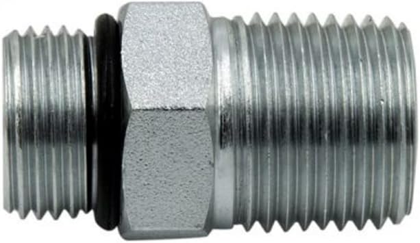 Amazon.com: #10 SAE/ORB Male x 1/2" NPTF Male Connector/Adapter Joiner ...