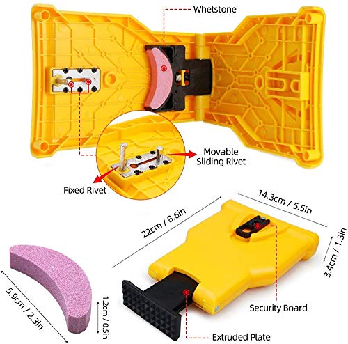 image for AAA decor Chainsaw Sharpener Portable Chain Saw Blade Teeth Sharpener 