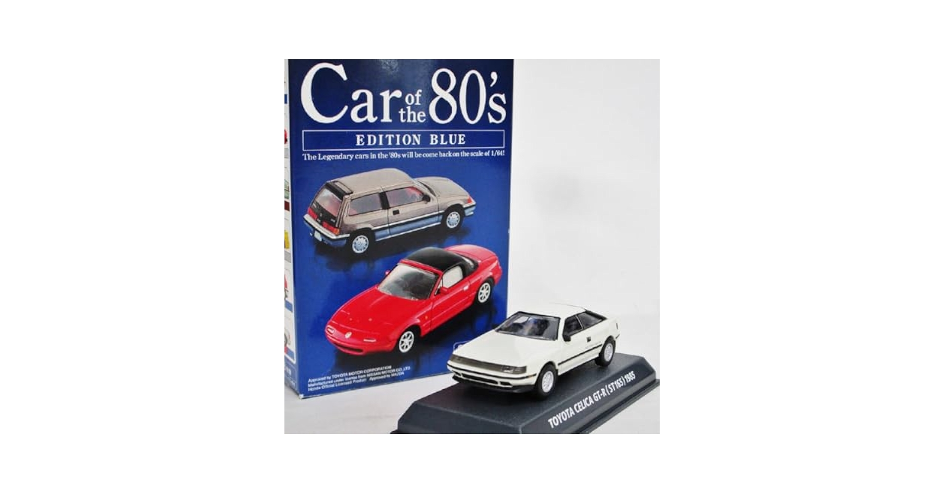 KONAMI - KONAMI 1/64 Car of the 80&#39;s ５台セット① コナミ 1/64 Car of the 80's EDITION RED・BLUE 【セリカ他