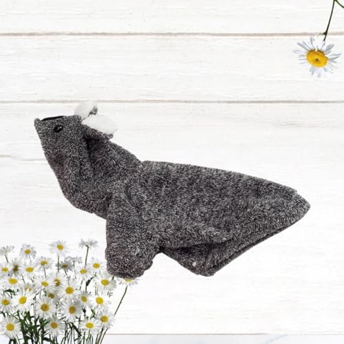 Disfraz Koala para Perro Mikikit XXL Negro Suave y Caliente miniatura 5