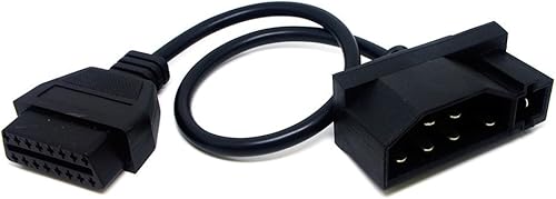 CBK 7 Pin macho OBD1 a OBD2 OBDII 16 Pin Cable adaptador de diagnóstico para Ford EFI