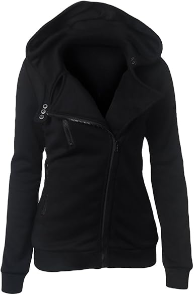 CHAQUETA CORTA MUJER DE CORTE RECTO PARA VESTIR CON CREMALLERA Y DETALLES  SIMIL PIEL EN NEGRO - La Corona Moda