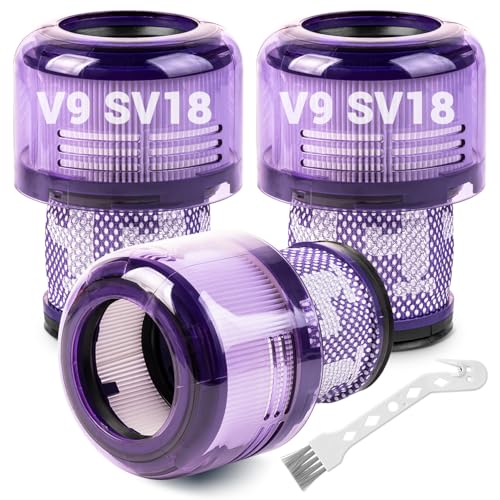 Image of 3 Pack SV18 V9 Filter Replacement for Dyson V9 Motorbar Cordless Vacuum