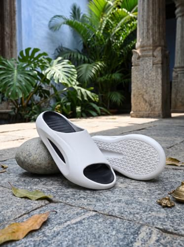 Image of Orose Men's and Boys' Lightweight EVA Slides | Soft Cushion Ergonomic Open Toe Slipper & Flip Flop with Anti-Skid Grip Sole for Indoor, Outdoor, Home & Daily Wear.
