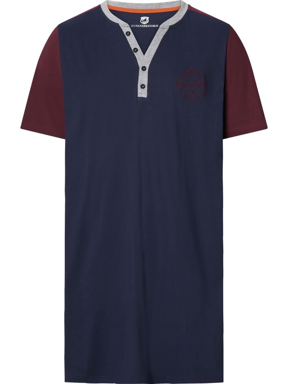 Jan Vanderstorm Homme Chemise De Nuit Sirik