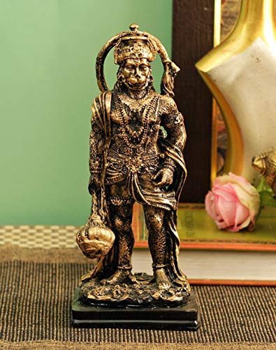 TIED RIBBONS Hanuman Statue | Resin, 8.6 Inch | Hindu Gods Statues Hanuman Showpiece | Hanuman Figurine for Home Decor, Diwali Decorations, Ganesh Chaturthi, Indian Statue | Return Gifts for Pooja TIED RIBBONS Hanuman Statue | Resin, 8.6 Inch | Hindu Gods Statues Hanuman Showpiece | Hanuman Figurine for Home Decor, Diwali Decorations, Ganesh Chaturthi, Indian Statue | Return Gifts for Pooja