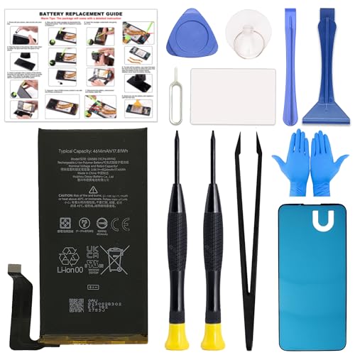 GREEN FUSION for Pixel 6 Battery, GMSB3 Compatible with Google Pixel 6 Battery Replacement (New Upgraded) with Installation Instruction & Repair Toolkit GB7N6, G9S9B16, G9S9B, GR1YH