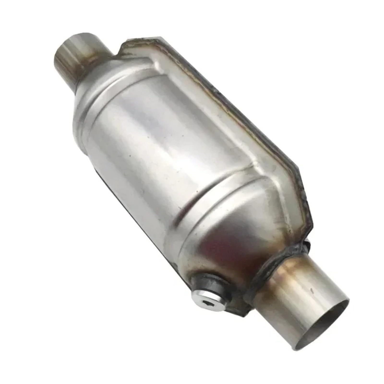 2'' 2.25'' .5'' 3" Uniwersalny Samochodowy Katalizator Z Czujnikiem Tlenu 400 Ogniw, Stal Nierdzewna O Wysokim Przepływie, Euro 1 Uniwersalny katalizator z wlotem/wylotem