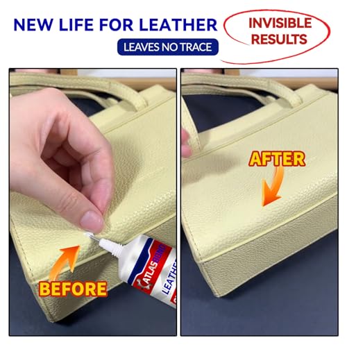 Altasband Leather Glue, Adjustable Repair Fabric Adhesive for Upholstery, Purses, Shoes, Cars Seat, Sofa, Clutch, Felt, Carpet, Furniture, Seamless Cement All Types - Suede and Faux Leather