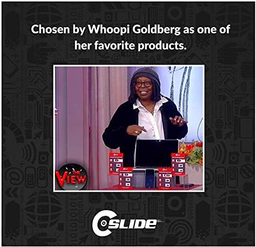Miniatura 7 de Cubierta delgada deslizable para bloquear cámara web de laptop, 1.5 x 0.5 pulgadas y 0.059 pulgadas de grosor, para computadoras, tabletas, Dell,