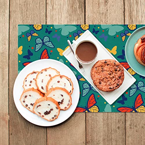 Sets de table papillon antidérapants pour protéger vos meubles de la chaleur - 7