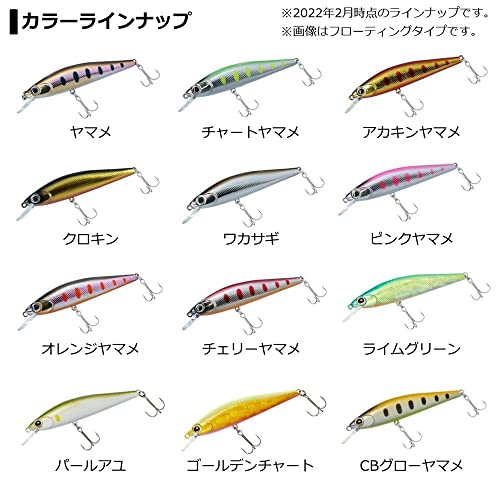 ダイワ(DAIWA) Ｄｒ．ミノー２ ５０ＦＳ ライムグリーン 2枚目