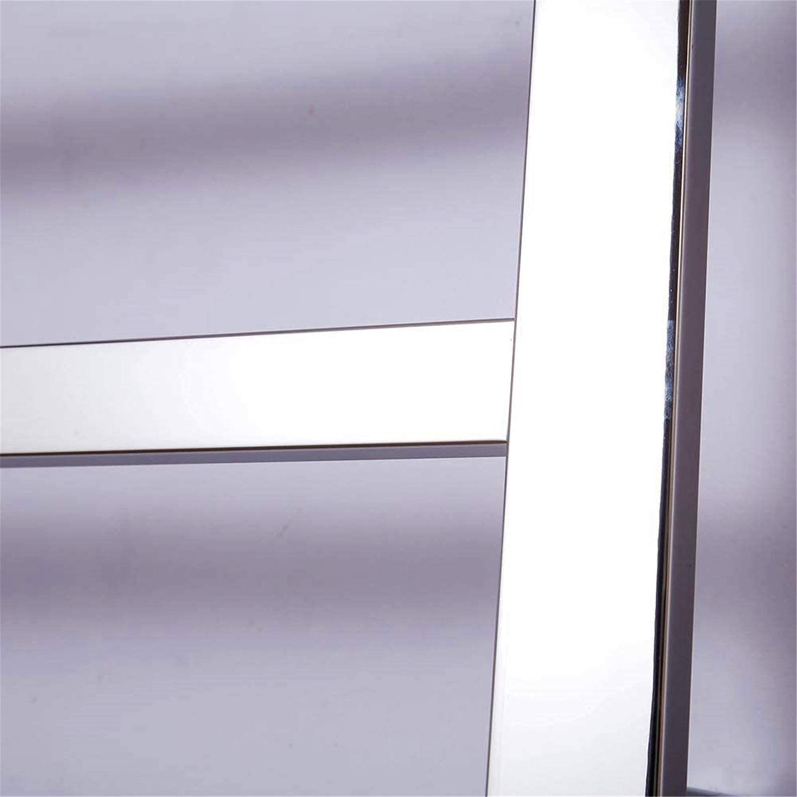Calentador de Toallas, toallero eléctrico Plano y Recto, Calentador de Toallas de Acero Inoxidable, tendedero de baño con radiador de Pared, 1100 × 600 mm, 80 W, secador de to
