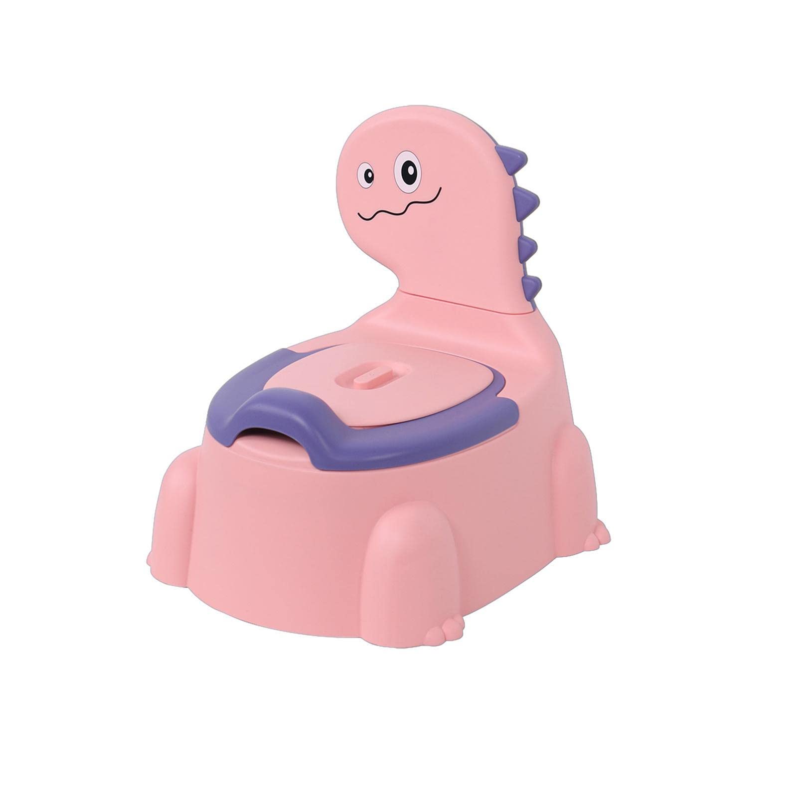 Pot Pour Enfants En Forme De Dinosaure - Chaise D'Apprentissage De La Propreté Avec Dossier Antidérapant - 5