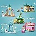 Lego 43198 Disney Anna's Castle Courtyard Building Toy for Kids with Frozen 2 Mini Doll and Diamond Dress