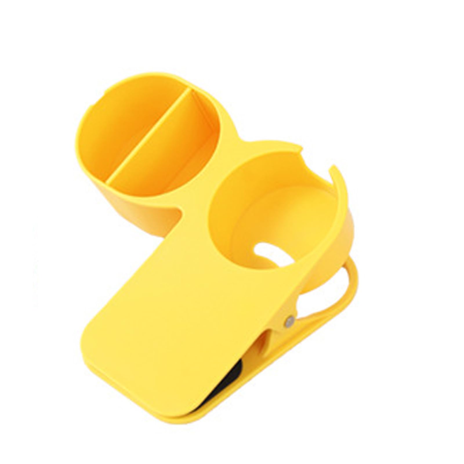 CUNZJIA Desk Mounted Cup Holder Organizers with Sturdy Clip Bottles Coffee Mugs Rack for 2-4.5cm Thock Deck
