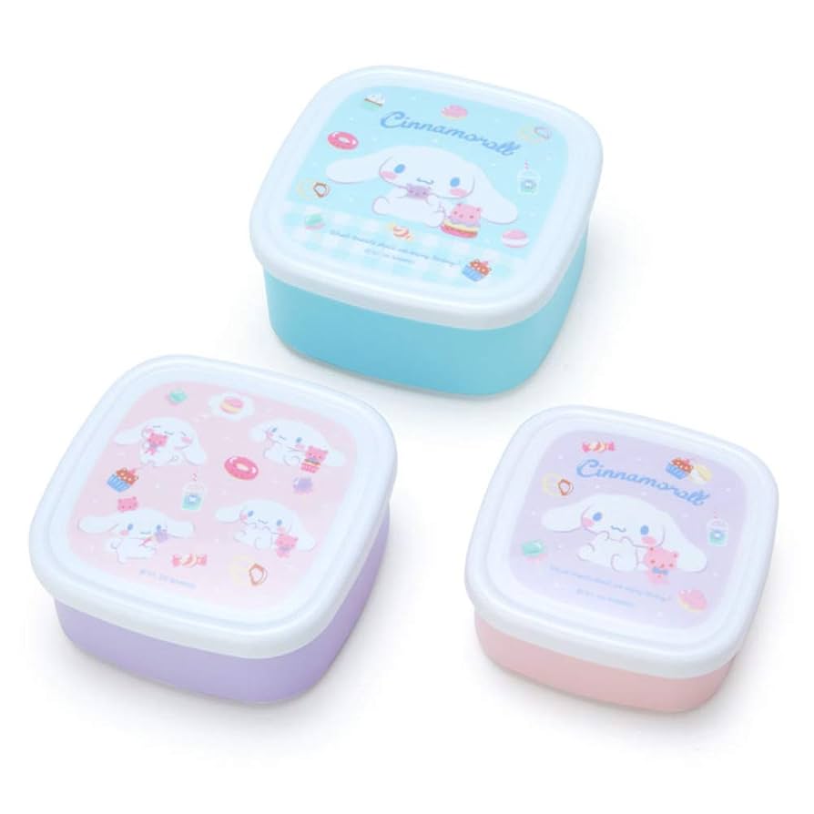 サンリオ シナモロール 収納ボックスケース S M Lサイズ ３点セット 当時物 ランドセル 収納ボックス ケース 押し入れ 玄関 ラック 小学生