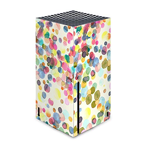 Autocollant vinyle Xbox Series X Ninola Points Mix avec design graphique haute définition
