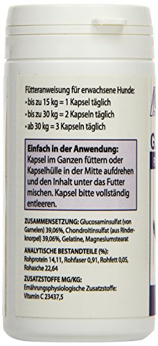 Avitale Glucosamin plus Chondroitin Kapseln für Hunde,60er pack,38,4g
