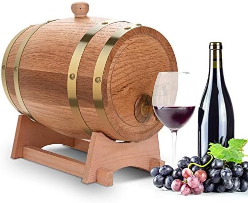 Barril de roble, barril para cerveza, madera de roble, barril de vino, decoración puntual, barriles de vino de roble para vino, brandy, whisky(3L, Blue) Barril de roble, barril para cerveza, madera de roble, barril de vino, decoración puntual, barriles de vino de roble para vino, brandy, whisky(3L, Blue)