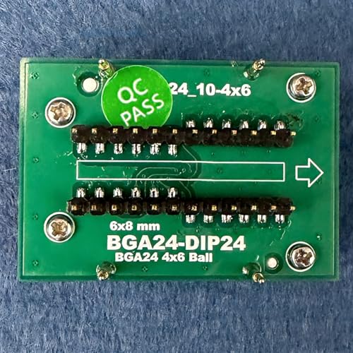 Adaptateur BGA24 4x6 pour flasher et programmer les puces sur T76