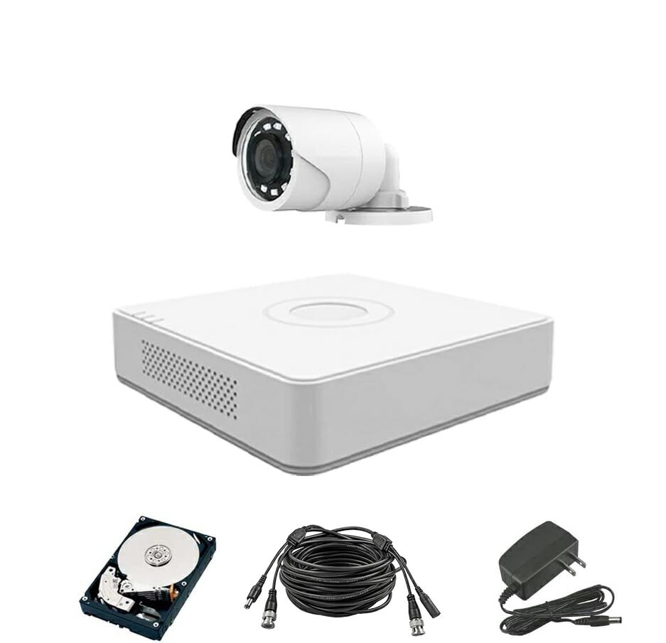 Amazon.co.jp: 243万画素 防犯カメラセット コンパクト