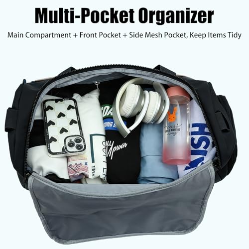 Sac de sport anti odeur avec compartiment chaussures humide séparé