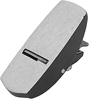 Vista 6 de Mini cepilladora de madera, profundidad de corte ajustable, acero al carbono, negro, carpintería, cepilladora manual, 0.5 pulgadas de ancho