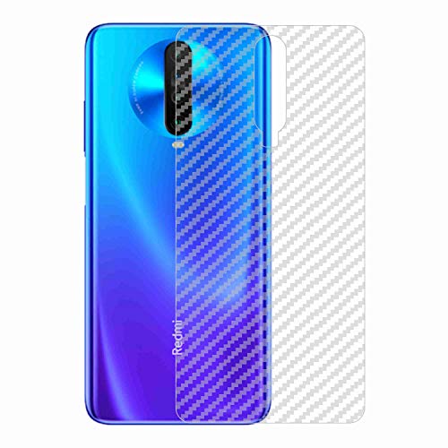 Image of Compatible with Redmi K30 Back Screen Protective Film Carbon Fiber Skin Transparent Screen Guard Sticker