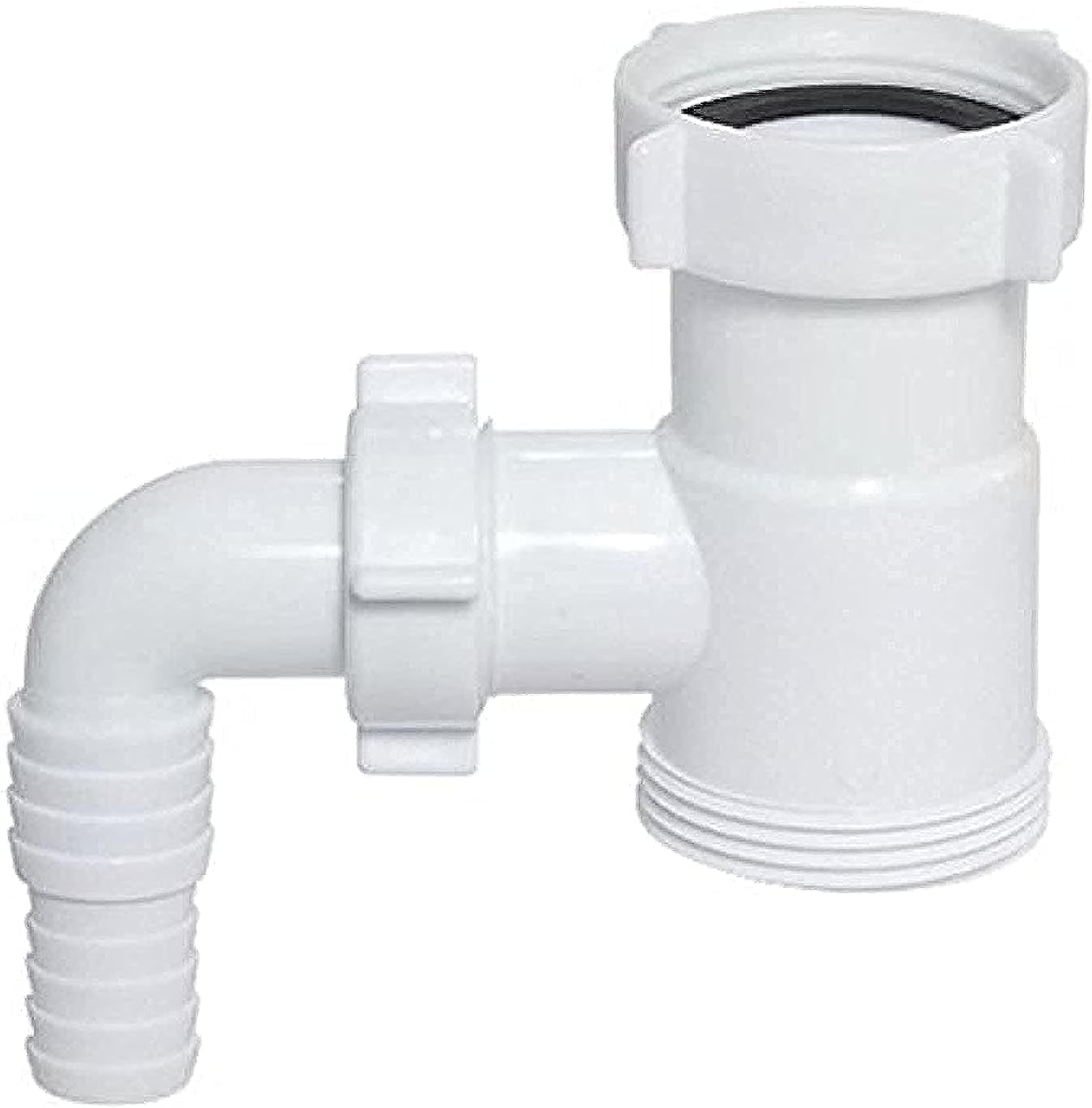 PLUMBING4HOMEDrain Waste Trap Pipe Extension Connector 1 1/2" BSP with Dishwasher Input