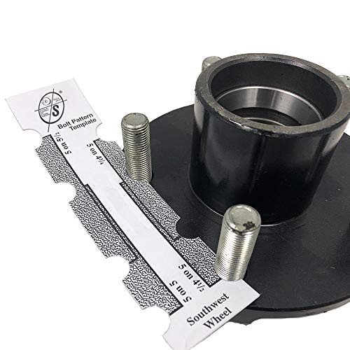Southwest Wheel 5-Hole, 4.5" Bolt Circle Idler Hub For 3,500 Lb. Axles #TOP5