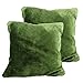 Produktbild Amago Kissenbezug 2er-Set, Cashmere-Feeling, 50 x 50 cm, Dunkelgrün, 40133-85-A2