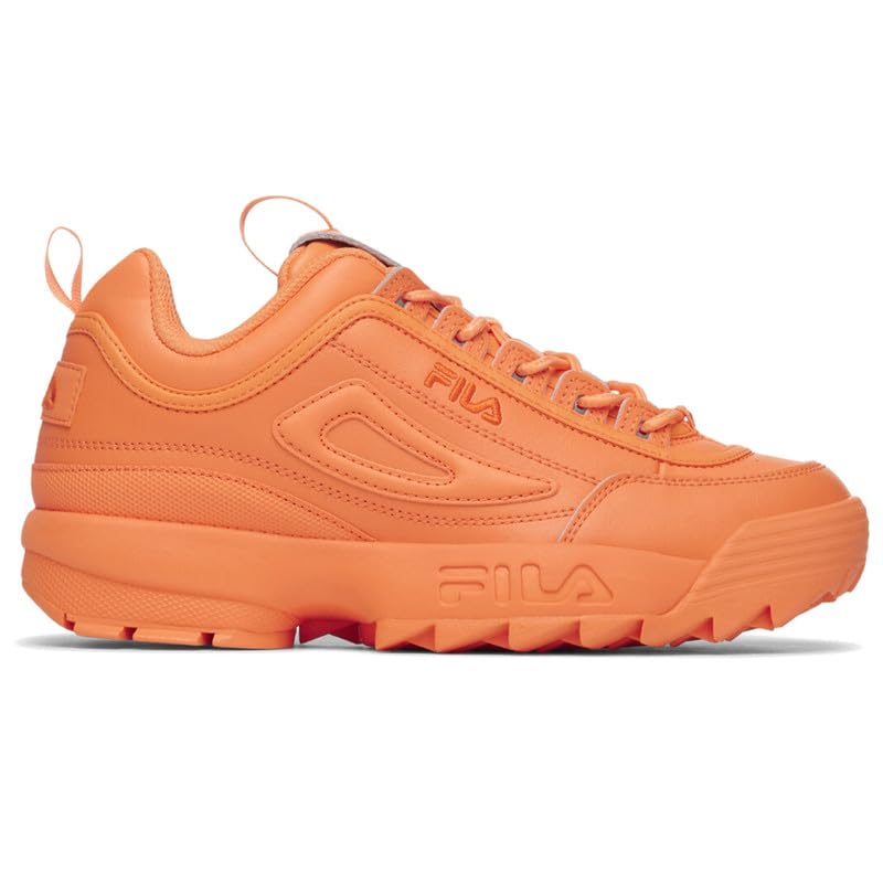 FILA Zapatillas Disruptor II Premium para mujer, mandarina/naranja caqui, talla 7.5 M de EE. UU, Naranja, 39 EU