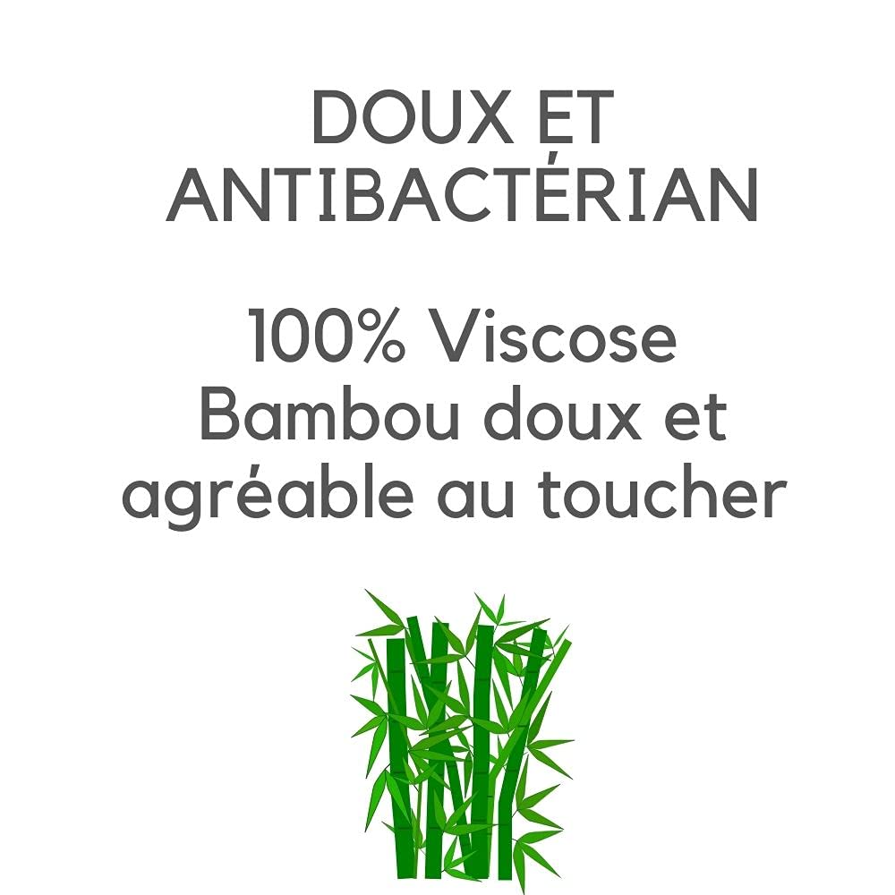 Easy Dort - Materasso per culla 40 x 90 cm - Culla, navicella o lettino - Fodera in bambù | Estate e inverno | Doppio lato | Molto confortevole | Prodotto in Francia 40x90 cm | Oekotex® | Bianco