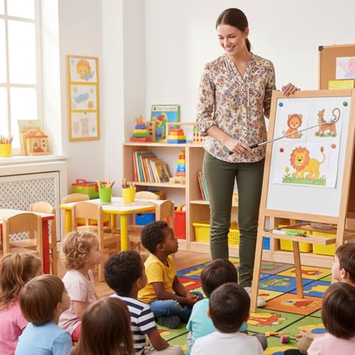 6 Zeigestöbe, Professionelle Zeigefinger Stäbe Für Lehrer Und Präsentationen, Ausziehbar 21,5-69,5 Cm, Metall Material, Schwarz Und Weiß