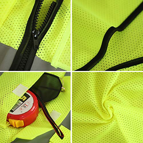 Xiake 5MSV Mesh Safety Vest High Visibility Reflective Vest thumb #5