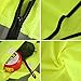 XIAKE Reflective Safety Vest for Men & Women Mesh High Visibility Vest with Pockets Meets ANSI Standards(Large,Yellow)