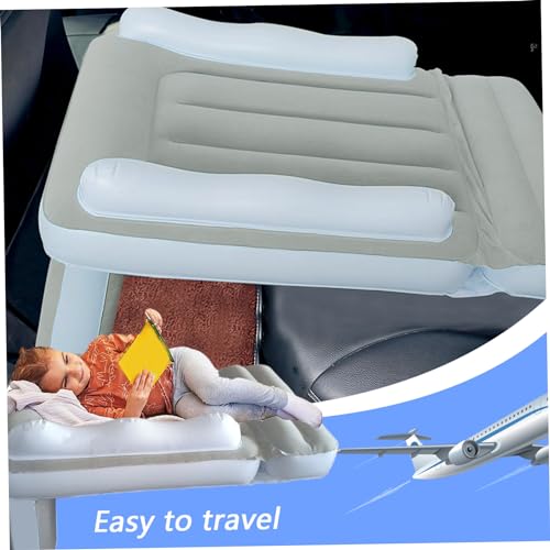 Toddler Travel Bed, Airplane Bed for Toddler, Airplane Kids Bed Inflatable Aeroplane Bed for Toddlers Travel Toddler Plane Bed Easy Inflatable Baby Bed Fits Most Airplane Seats,Car Seat Extender - Image 4