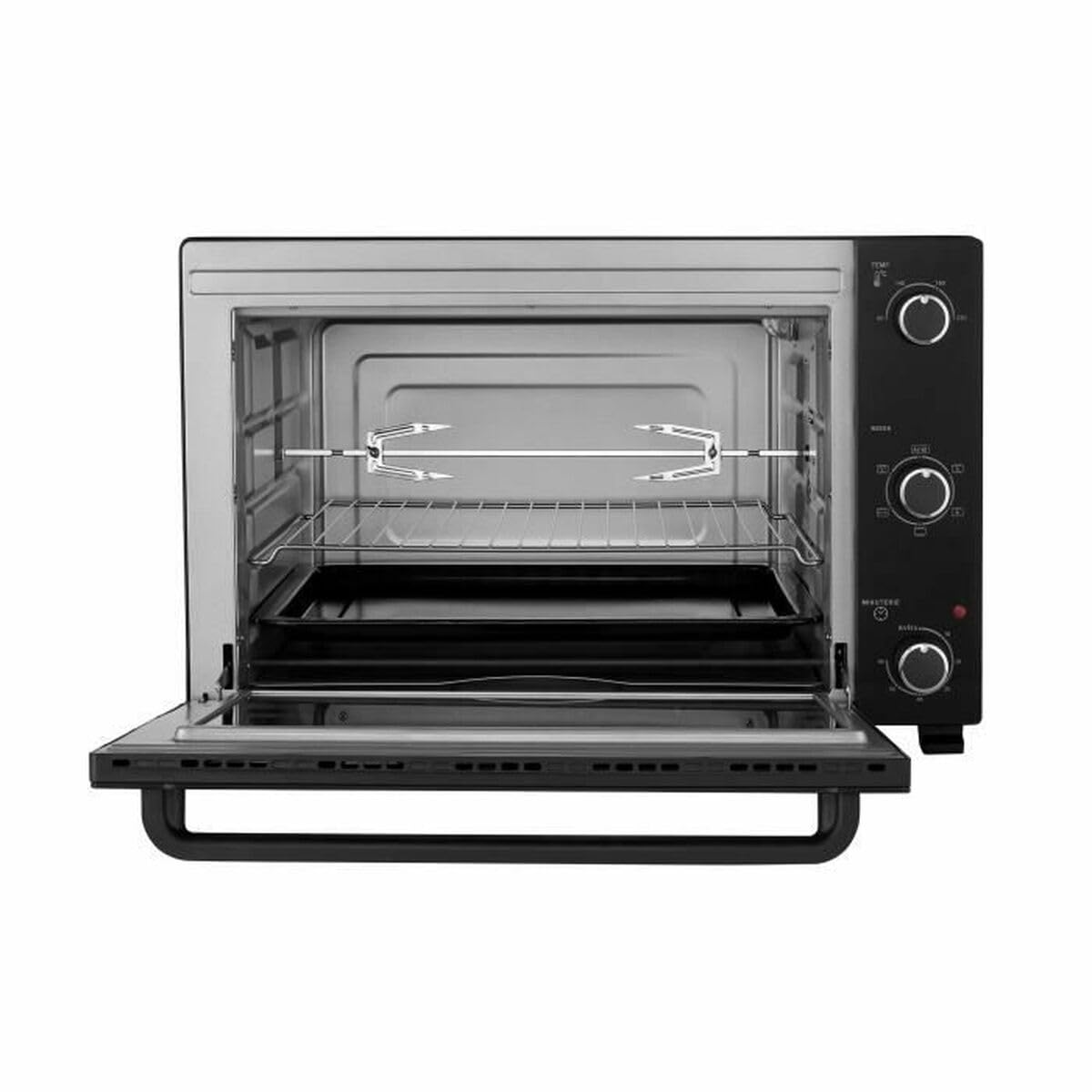 Minifour électrique - Chaleur tournante - CONTINENTAL EDISON - CEMF60B3 - Noir - L60 x H39 x P 48 cm