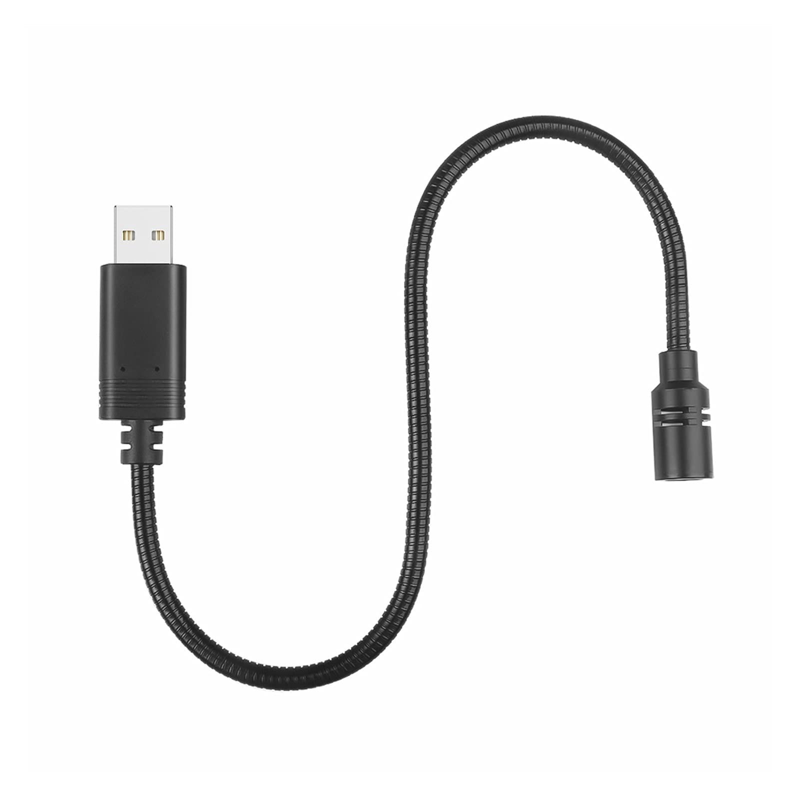 Microphone USB Portable Avec Réduction De Bruit – Idéal Pour Télétravail, Streaming Et Appels – Longueur Réglable 205/255 Mm