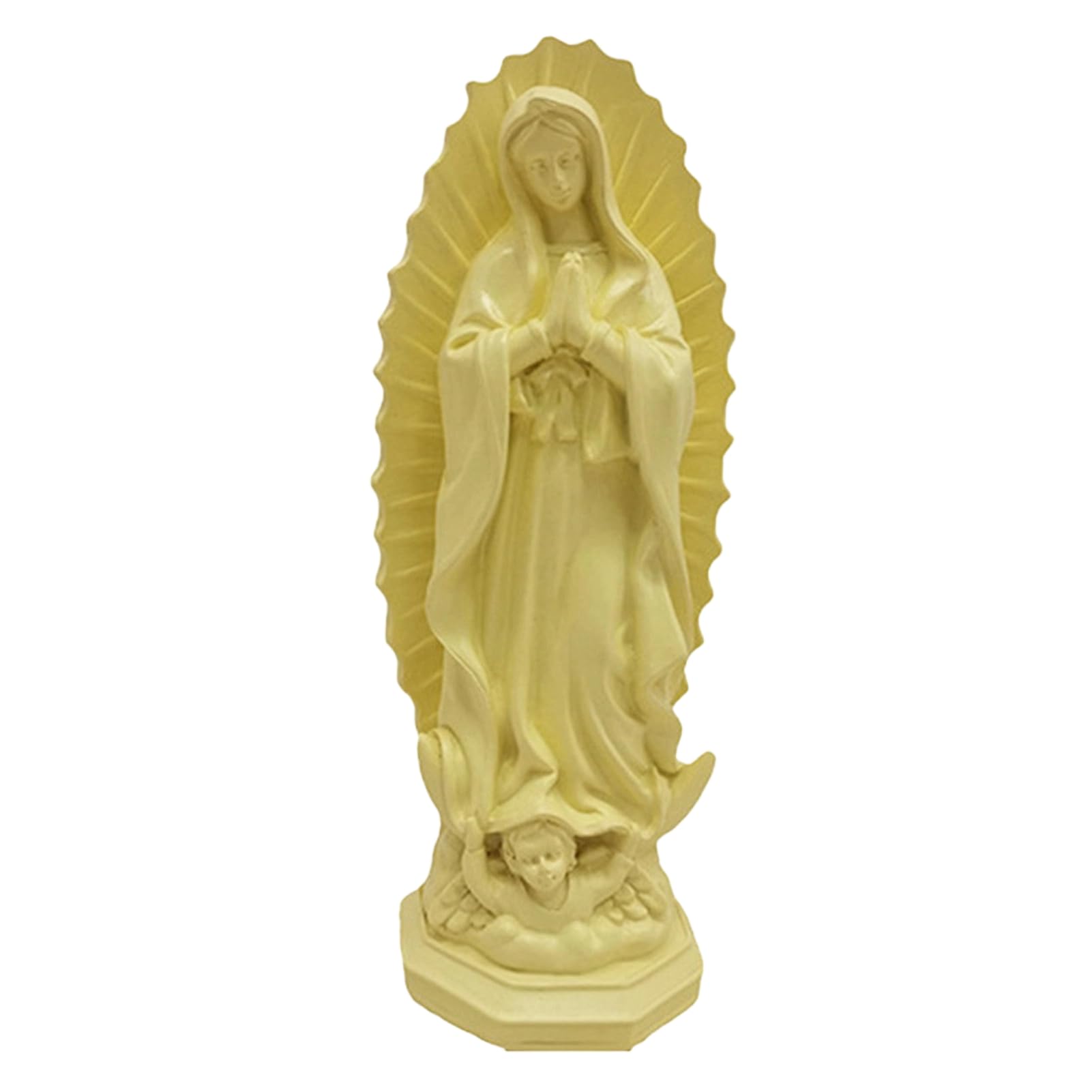 Zentriva Our Lady of Guadalupe Statue, Resin Virgin Mary Figurine