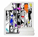 Manta de animación para Adultos / Adolescentes, Manta Anti-ansiedad, Puede Mejorar el sueño y aliviar el estrés-a_45X90CM