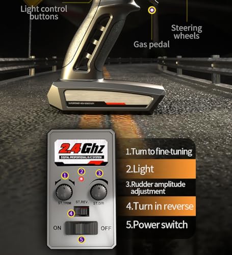 Image of ZLL Beast SG116 MAX Brushless 1 /16 Scale 4WD, for Adults, UP to 80KMH RTR RC Truck with 35A 3 Wire ESC, 2.4GHz Remote Control