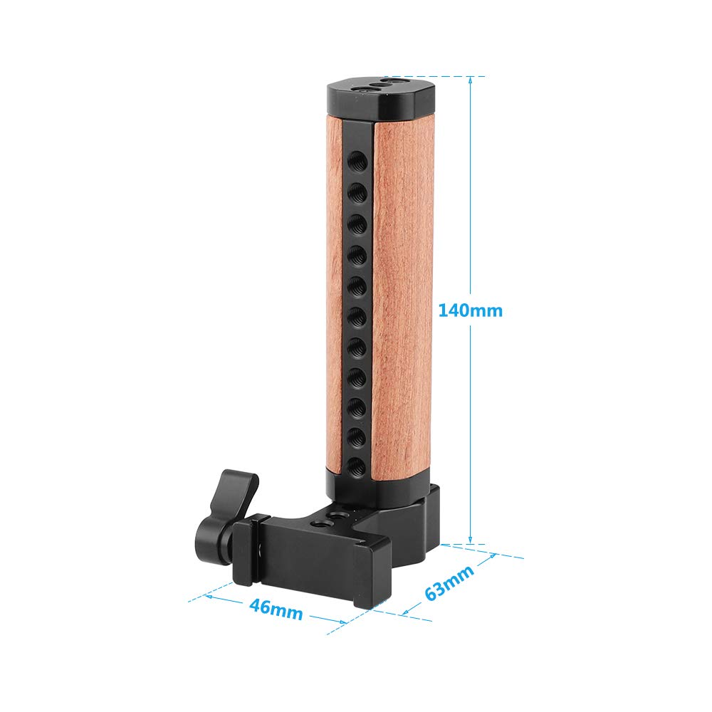 Amazon | CAMVATE木製ハンドルグリップ（DSLRカメラケージキット用ARCA