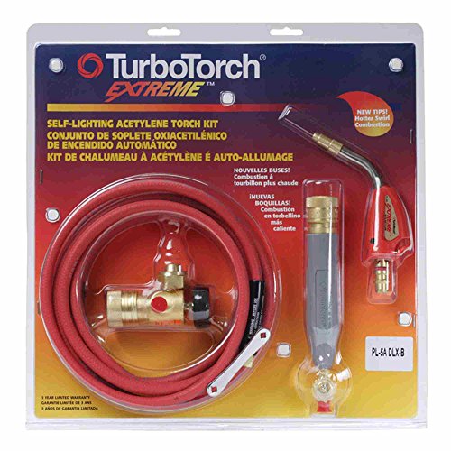 TurboTorch 0386-0833 PL-5ADLX-B Torch Kit Swirl for B Tank, Air Acetylene