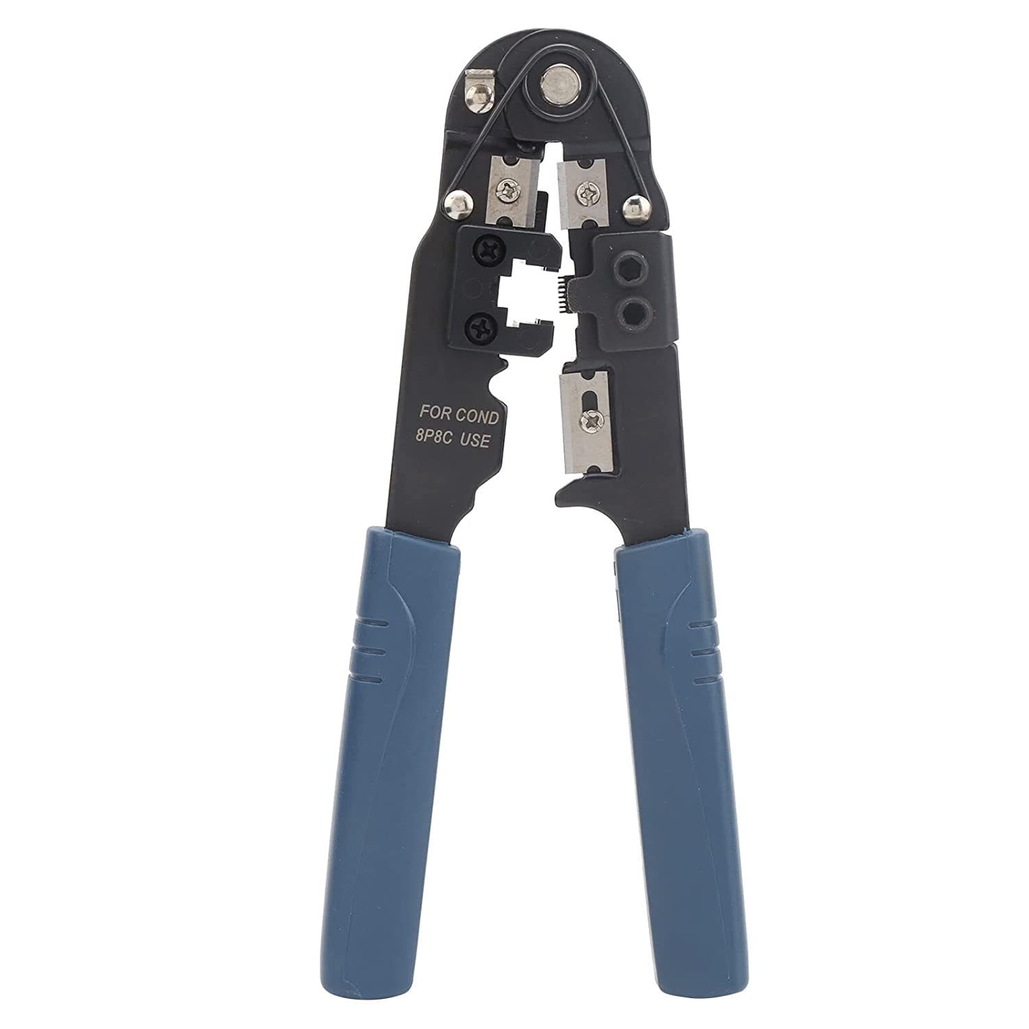 Meshiv Crimper Pliers Terminal Hand Crimping Tools Connector Cable Clamp Multi-function Network Cable Modular Plug Hand Crimp Tool (HT-210C) (B0BWY923MR) Amazon Price History, Amazon Price Tracker