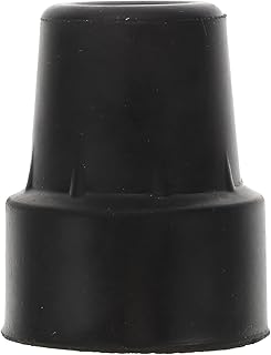 FOMIYES 1pc Non-Slip Pads for Crutches Hiking Accessories Reinforced Walker Tips Hiking Sticks Crutch Tip Cane Ferrules Cap Cane Tips 7/8 Inch Travel Walking Stick Wooden Stick Rubber