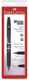 Esferográfica Xtreme Retrátil 0.7,Preta